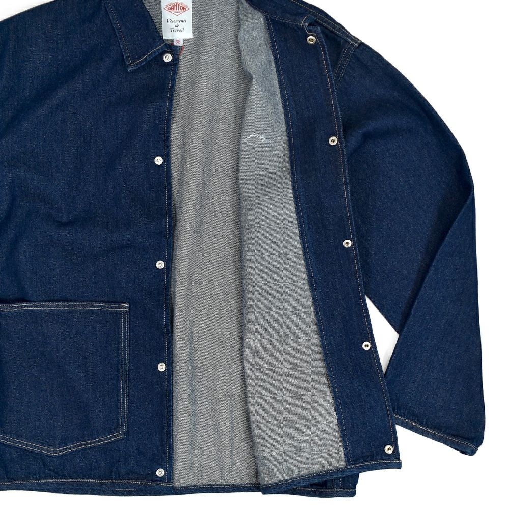 セール】ダントン (DANTON) MEN'S DENIM SHIRT JACKET COVERALL SHIRT