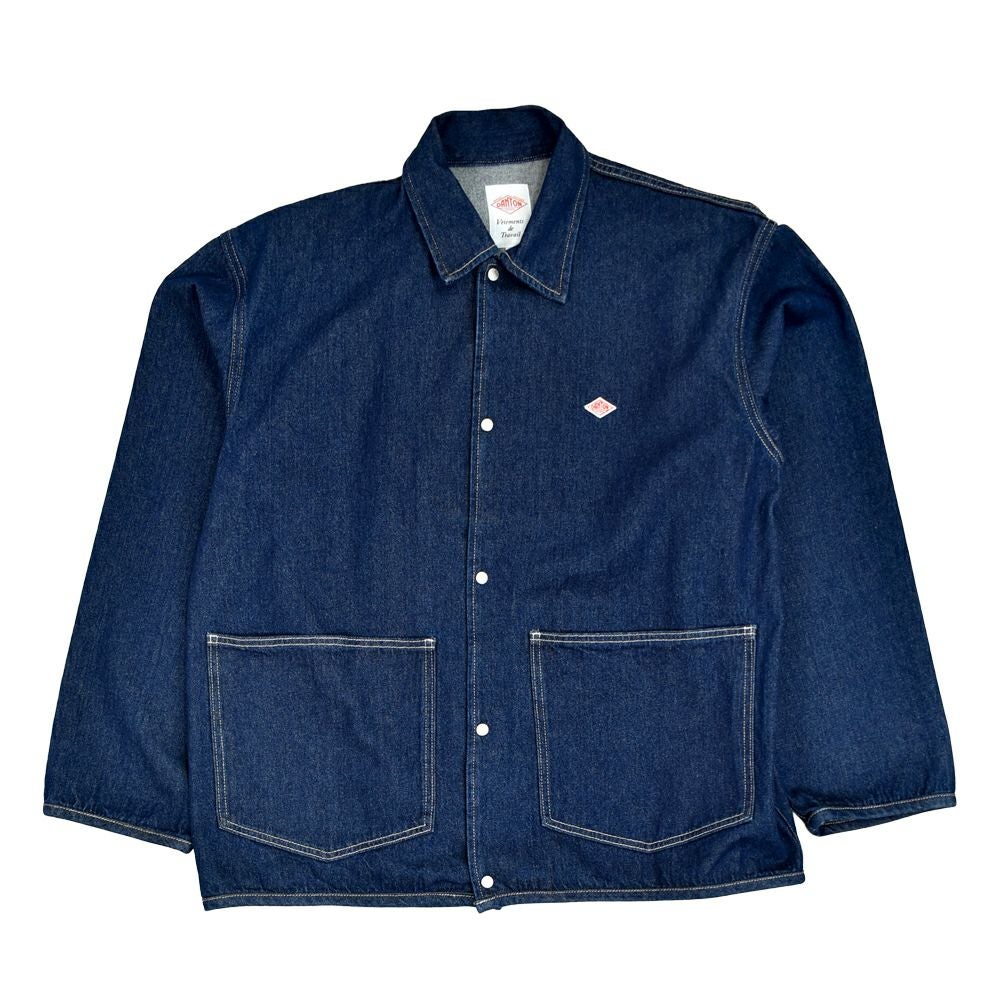 セール】ダントン (DANTON) MEN'S DENIM SHIRT JACKET COVERALL SHIRT
