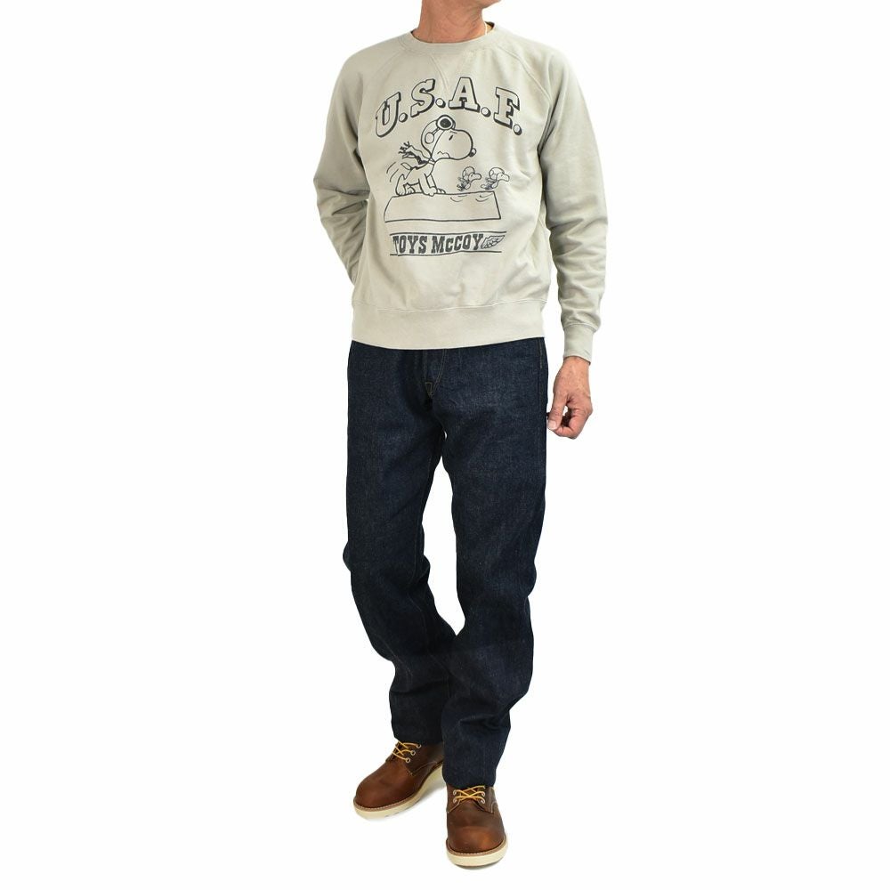 トイズマッコイ (TOYS McCOY) GARMENT DYING SWEAT SHIRT SNOOPY