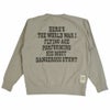 トイズマッコイ (TOYS McCOY) GARMENT DYING SWEAT SHIRT SNOOPY -U.S.A.F. FLYING ACE- 長袖プリントスウェットシャツ スヌーピー TMC2550 041.SAND