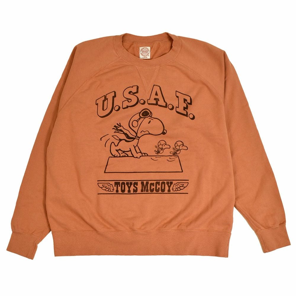 トイズマッコイ (TOYS McCOY) GARMENT DYING SWEAT SHIRT SNOOPY