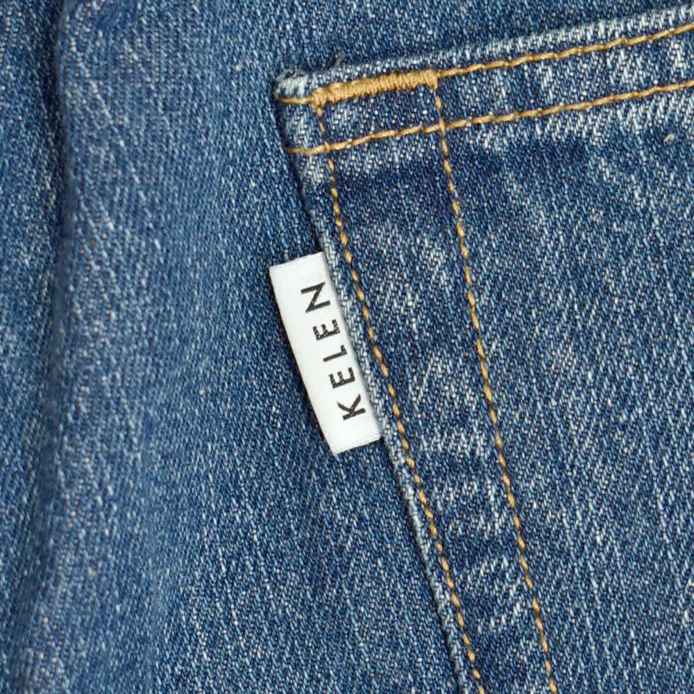 ケレン(KELEN) -VENY- WIDE STRAIGHT DENIM リラックステーパード