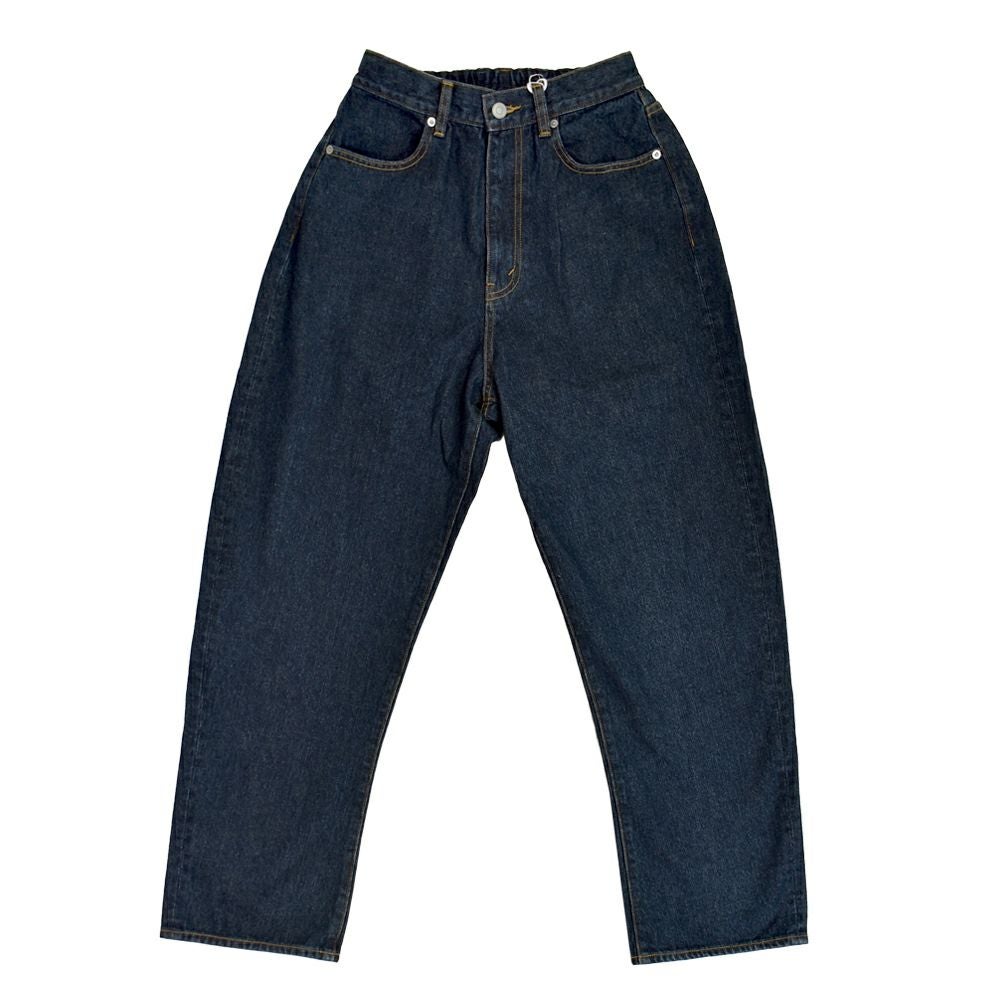ケレン(KELEN) -VENY- WIDE STRAIGHT DENIM リラックステーパードパンツ デニムパンツ ジーンズ ジーパン LKL25FPT2113 ONEWASH