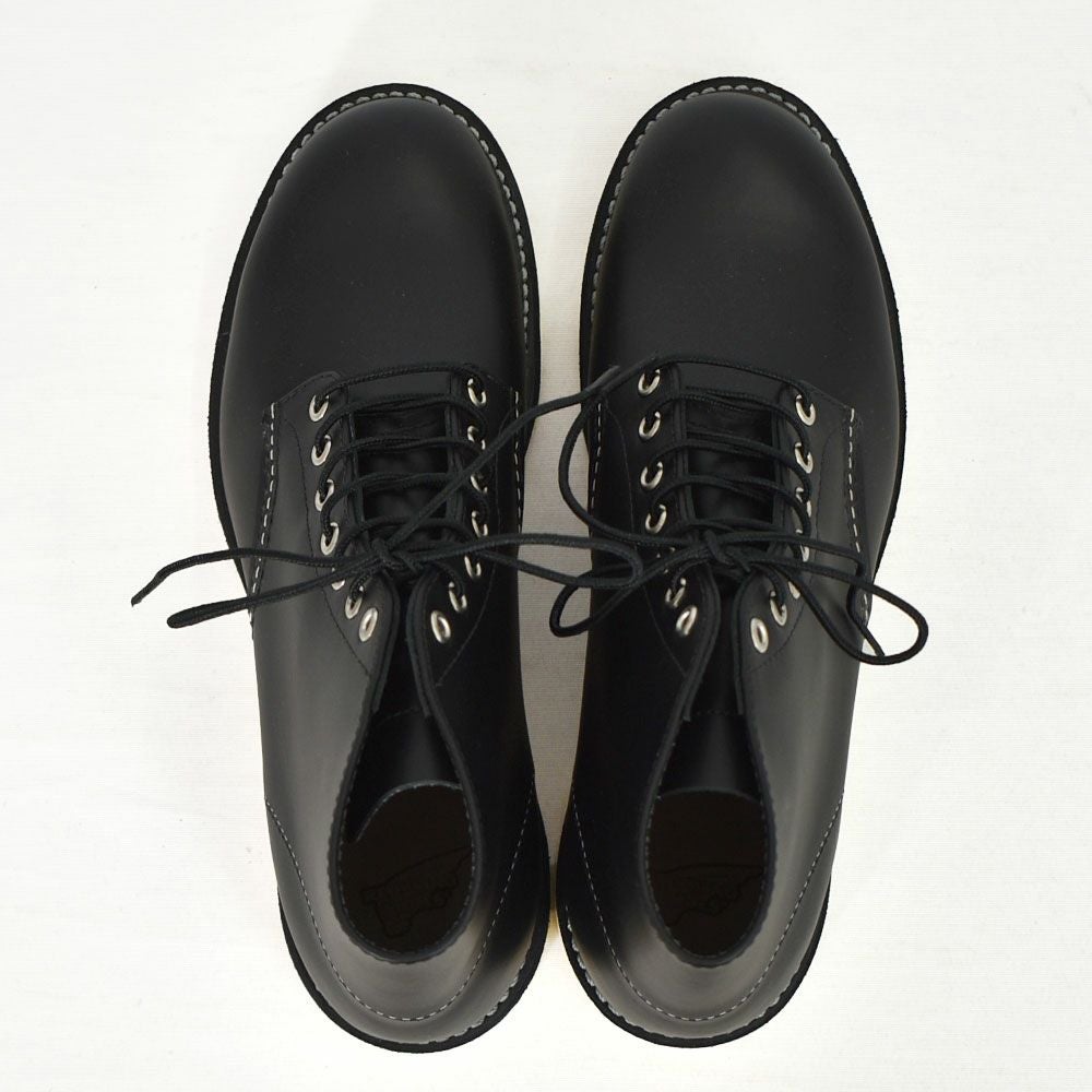 レッドウィング (RED WING) 6-INCH CLASSIC ROUND 6インチ クラシックラウンド ブラッククローム レザーワークブーツ 靴 8165