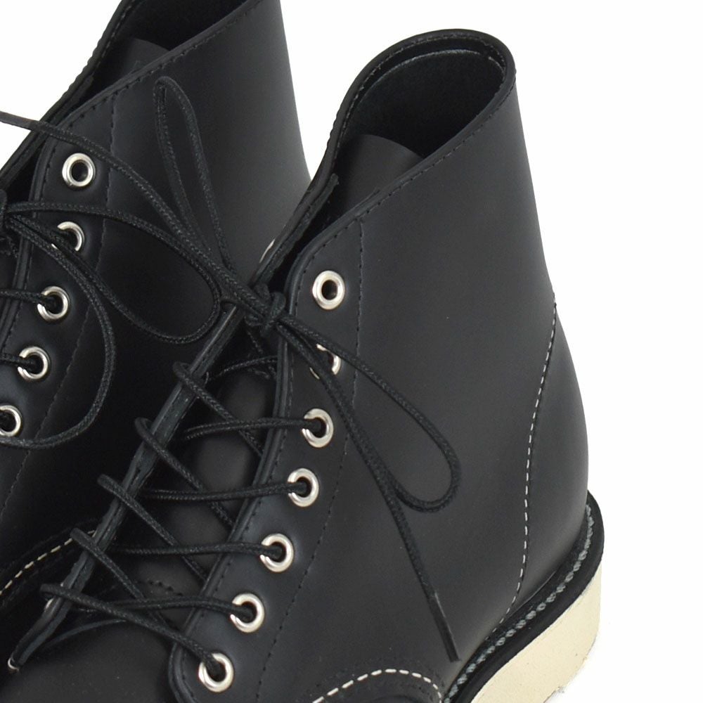 レッドウィング (RED WING) 6-INCH CLASSIC ROUND 6インチ クラシックラウンド ブラッククローム レザーワークブーツ 靴 8165