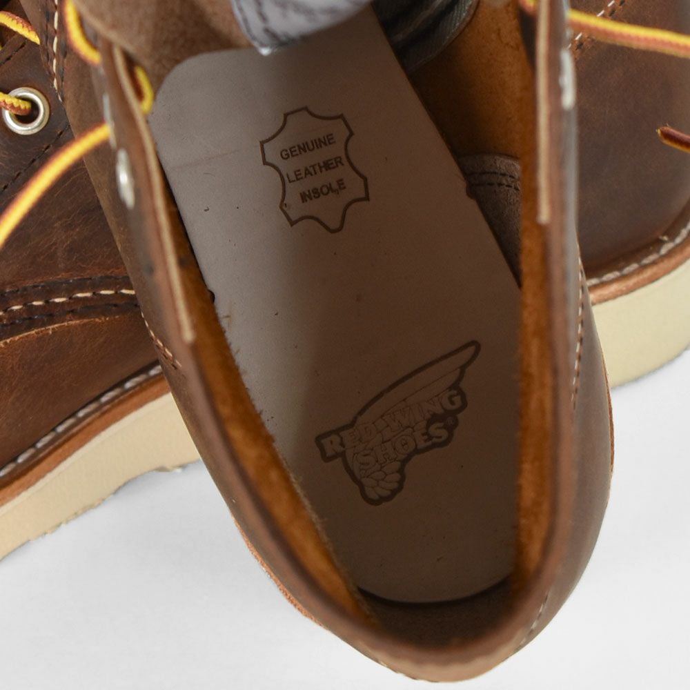 レッドウィング (RED WING) 6-INCH CLASSIC ROUND 6インチ クラシックラウンド カッパー・ラフアンドタフ レザーワークブーツ 靴 9111