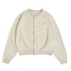 ダントン (DANTON) WOMEN'S LAMBSWOOL CREW NECK KNIT CARDIGAN 長袖ニットカーディガン DT-D0031LMW OATMEAL