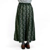 マーブルシュッド (marble SUD) flower language タックスカート 刺繍スカート 07FF073023