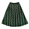 マーブルシュッド (marble SUD) flower language タックスカート 刺繍スカート 07FF073023 60.GRN