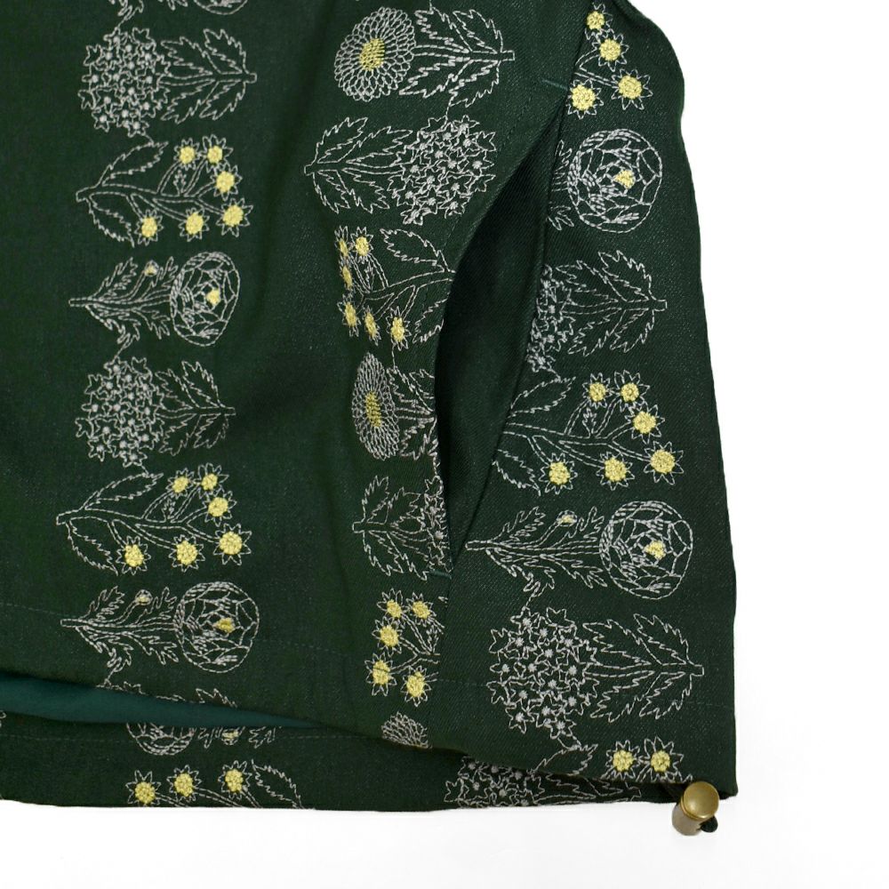 マーブルシュッド (marble SUD) flower language ジップブルゾン