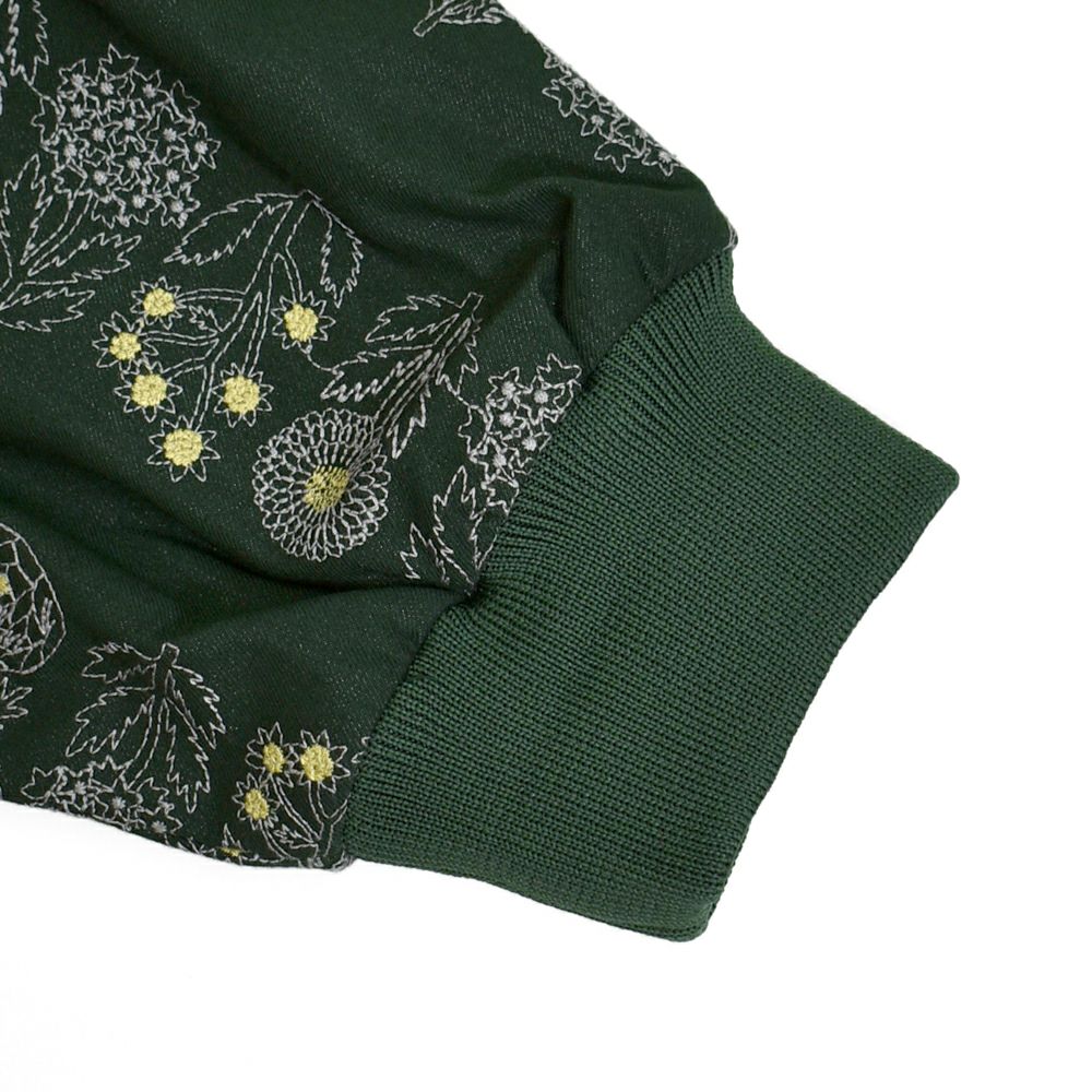 マーブルシュッド (marble SUD) flower language ジップブルゾン ナイロンジャケット 06FF073025