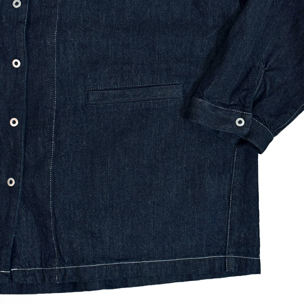 ブリスバンチ (Bliss bunch) ステッチ配色カバーオール デニムジャケット R758-329