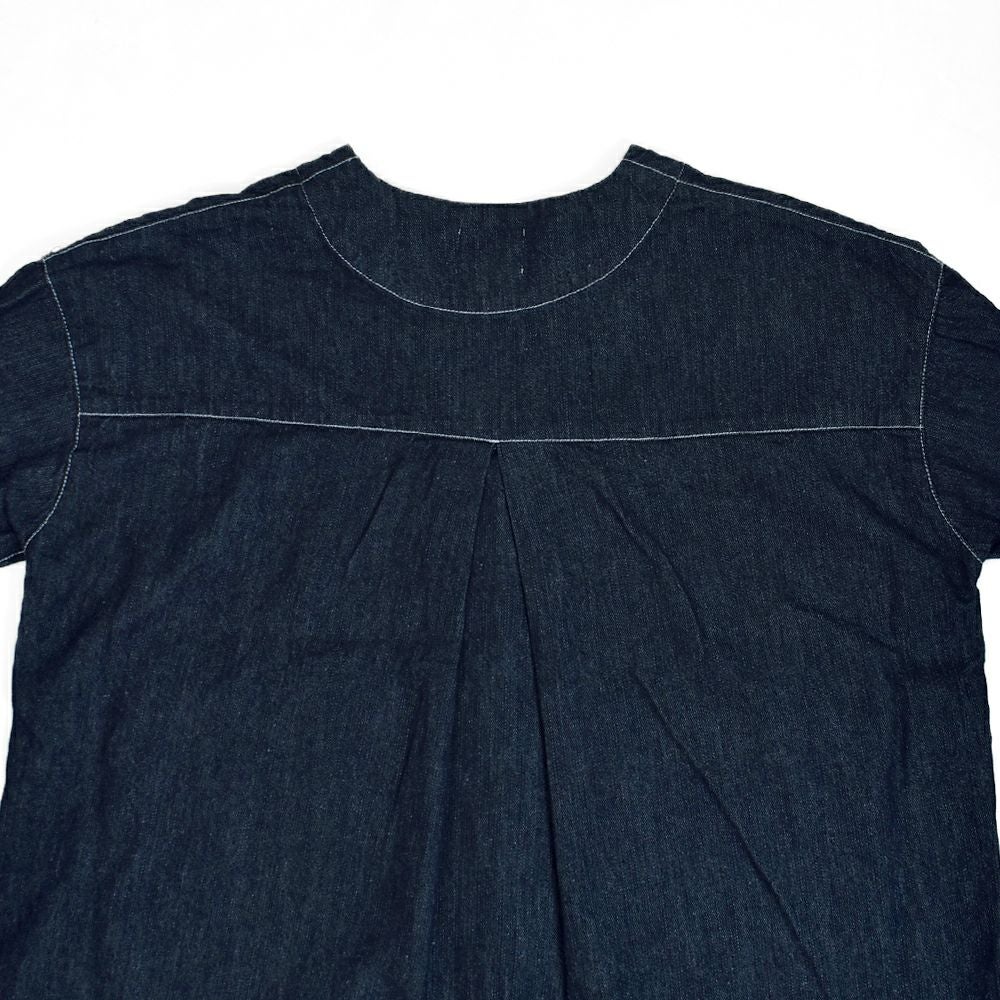 ブリスバンチ (Bliss bunch) ステッチ配色カバーオール デニムジャケット R758-329