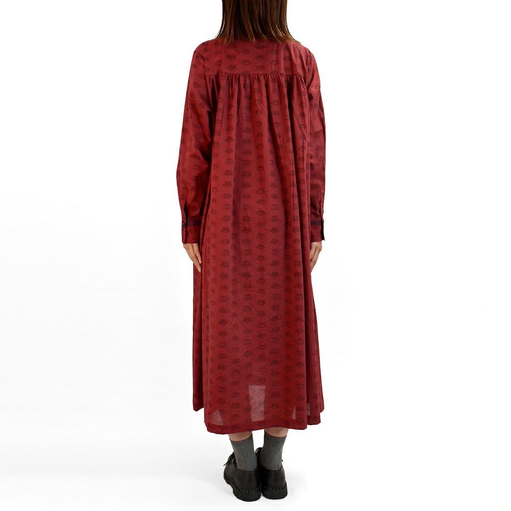 ポンデシャロン (PONT DE CHALONS) ティーカッププリントワンピース (ペチコート付) 前開きノーカラーワンピース 22551528