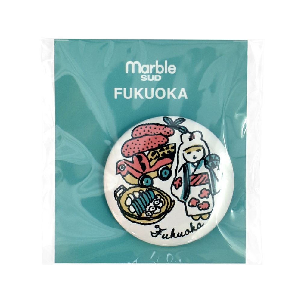 マーブルシュッド (marble SUD) ご当地 バッジ 全国 缶バッジ ご当地