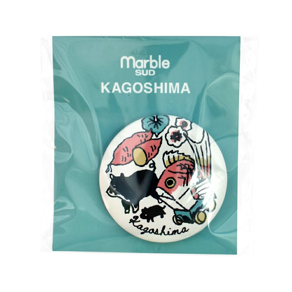 マーブルシュッド (marble SUD) ご当地 バッジ 全国 缶バッジ ご当地