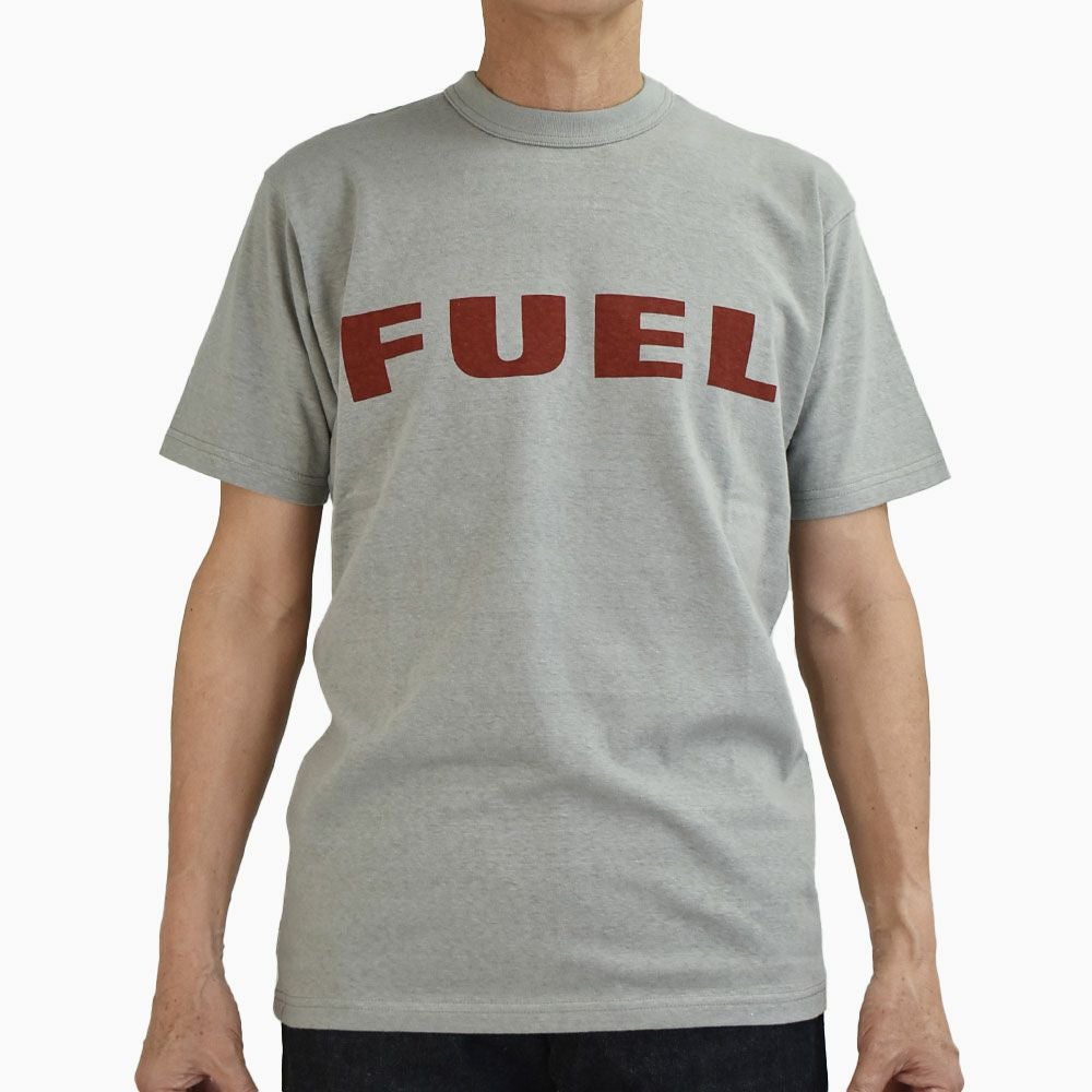 フリーホイーラーズ (FREEWHEELERS) -FUEL- FREEWHEELERS WOVEN LAVEL Vintage Style Light Weight Jersey 半袖プリントTシャツ 2535002
