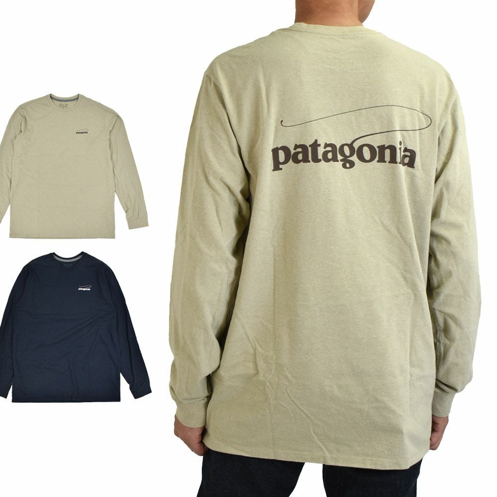 パタゴニア (PATAGONIA) メンズ ロングスリーブ キャスティング ロゴ