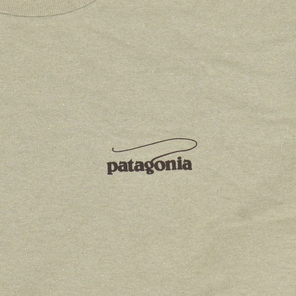 パタゴニア (PATAGONIA) メンズ ロングスリーブ キャスティング ロゴ レスポンシビリティー M's L/S Casting Logo Responsibili-Tee プリント長袖Tシャツ ロンT 37819
