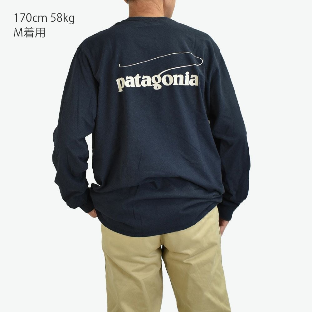 パタゴニア (PATAGONIA) メンズ ロングスリーブ キャスティング ロゴ