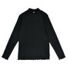 ポンデシャロン (PONT DE CHALONS) 【日本製】コットンテレコハイネックプルオーバー 長袖カットソー インナー 重ね着 22553712 19.ブラック