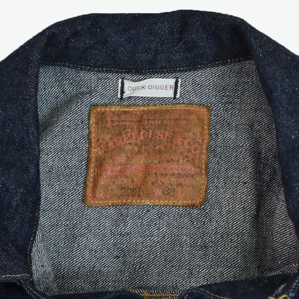 ウエアハウス (WAREHOUSE) Lot DD-2001 (T BACK STYLE) ONE WASH