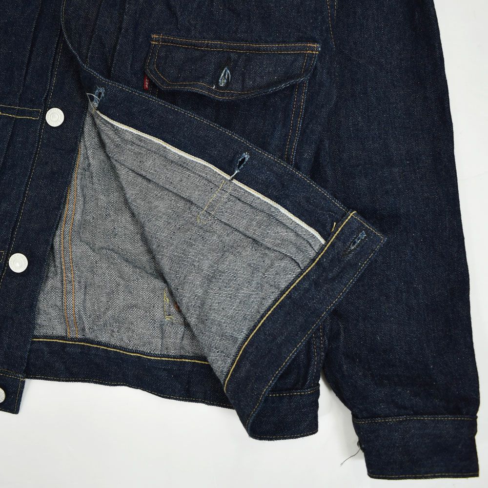 ウエアハウス dd2001 Tバック デニムジャケット 40 試着のみ　巾着付き WAREHOUSE & CO. / Lot DD-2001(T BACK STYLE) ONE WASH - WAREHOUSE＆CO.