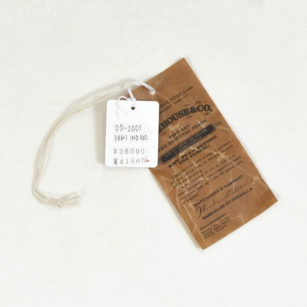 ウエアハウス (WAREHOUSE) Lot DD-2001 (T BACK STYLE) ONE WASH デニムジャケット ジージャン