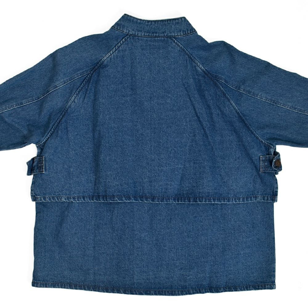セール】ケレン (KELEN) -KIKO- FLAP DESIGN MAO COLLAR DENIM JACKET
