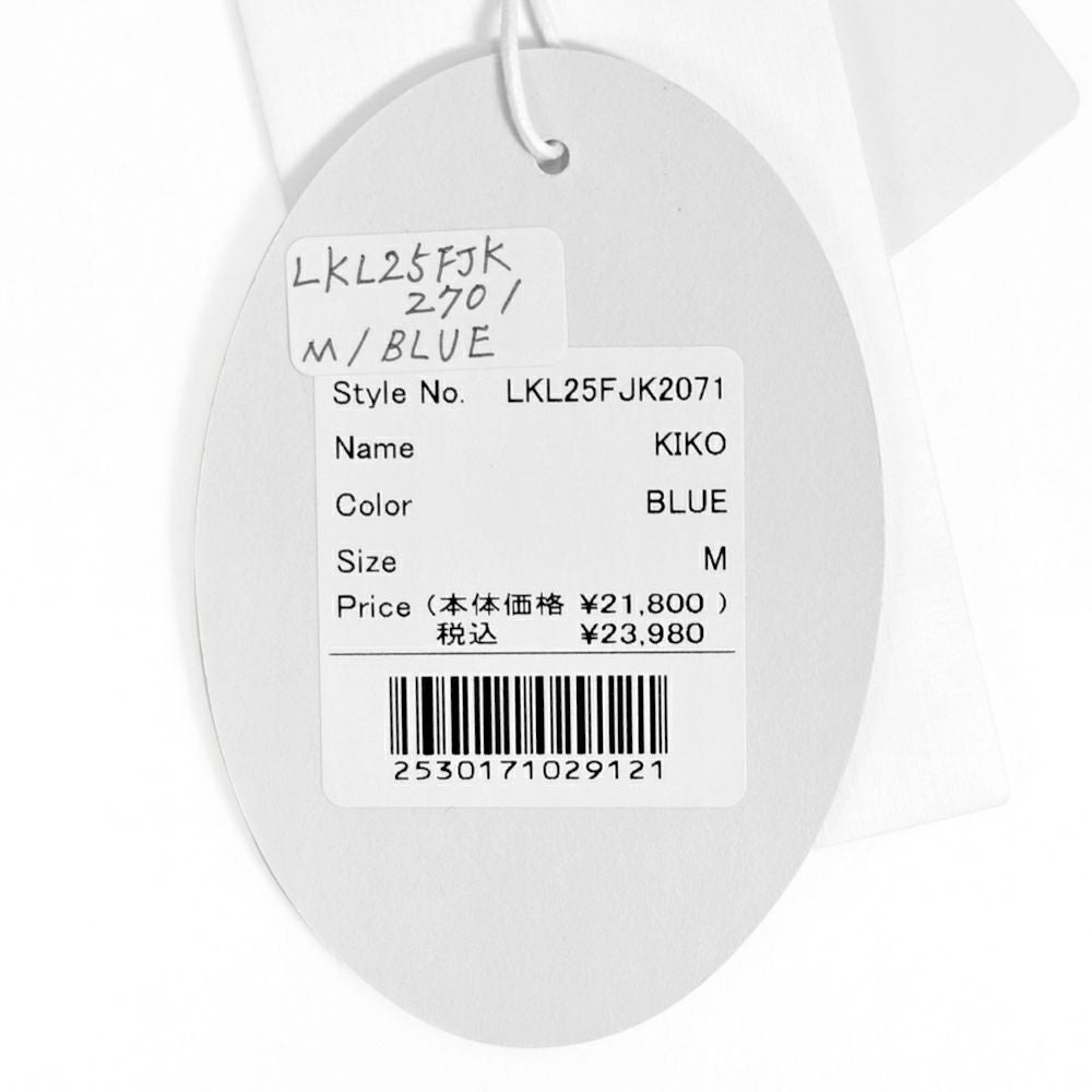 甲斐モノ子 セール】ケレン (KELEN) -KIKO- FLAP DESIGN MAO COLLAR DENIM JACKET