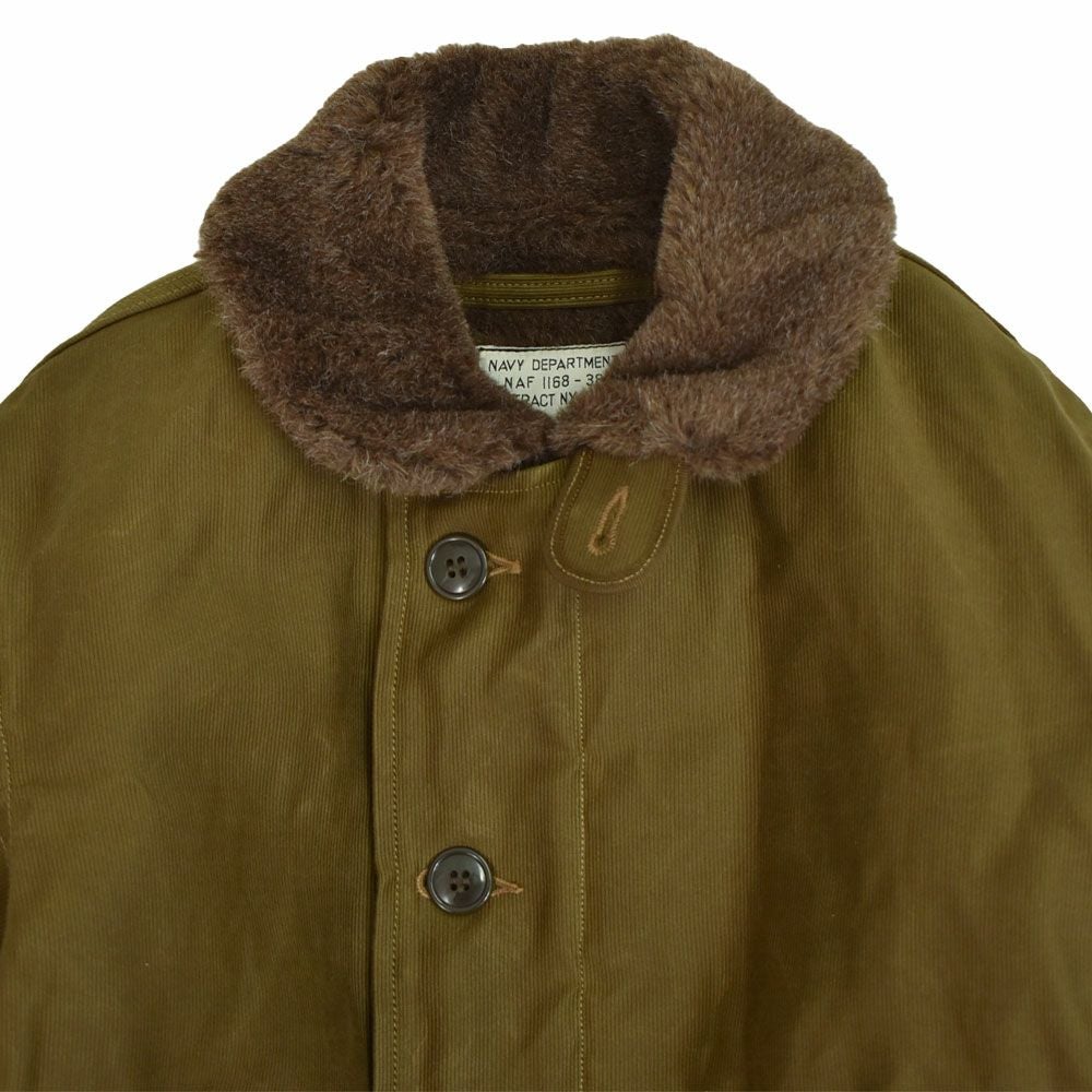 フリーホイーラーズ (FREEWHEELERS) NAVY DEPARTMENT JACKET, DECK,ZIP