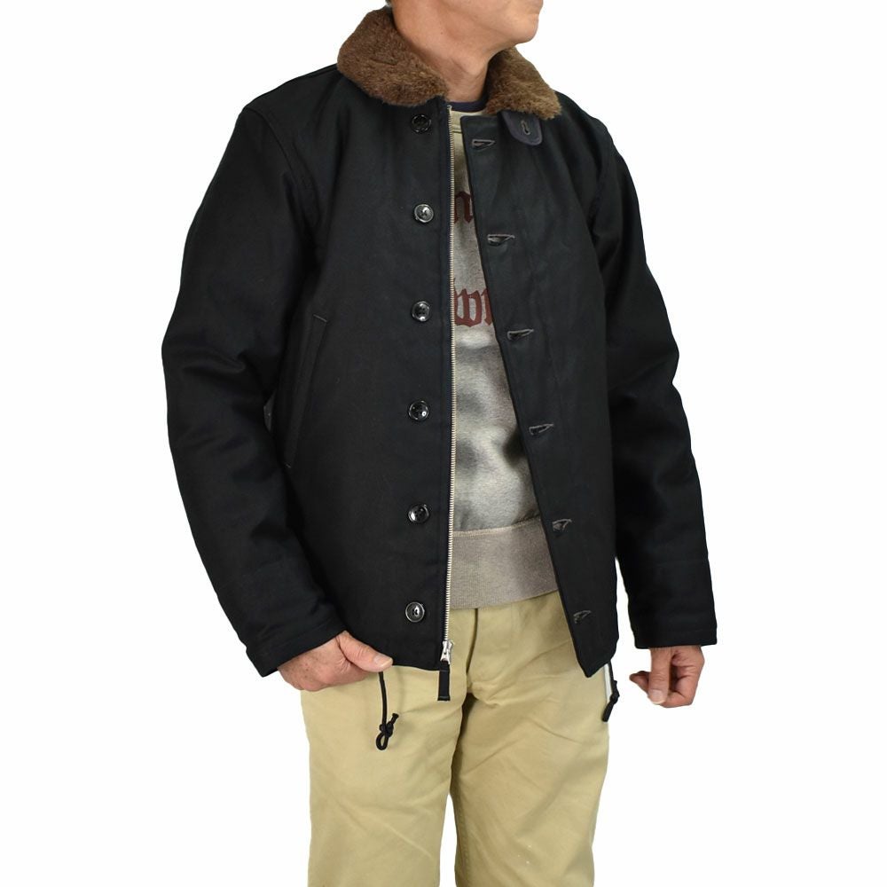 フリーホイーラーズ (FREEWHEELERS) NAVY DEPARTMENT JACKET, DECK,ZIP
