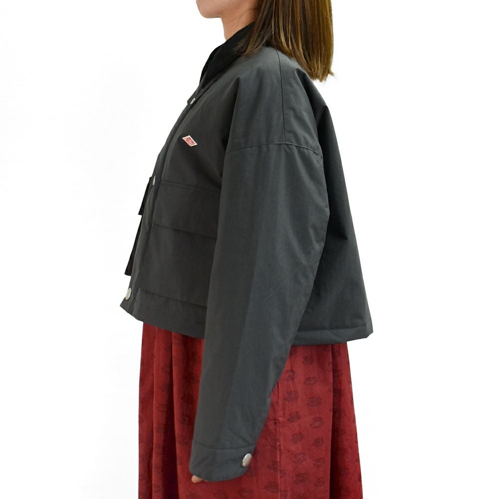 セール】ダントン (DANTON) WOMEN'S NYLON TAFFETA SHORT JACKET