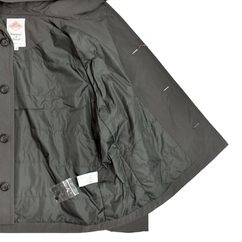 ダントン (DANTON) WOMEN'S INSULATION HOODED WIDE JACKET ショート丈フードジャケット ライトアウター DT-A0673PNT