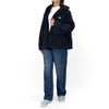 ダントン (DANTON) WOMEN'S INSULATION HOODED WIDE JACKET ショート丈フードジャケット ライトアウター DT-A0673PNT