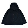 ダントン (DANTON) WOMEN'S INSULATION HOODED WIDE JACKET ショート丈フードジャケット ライトアウター DT-A0673PNT NAVY