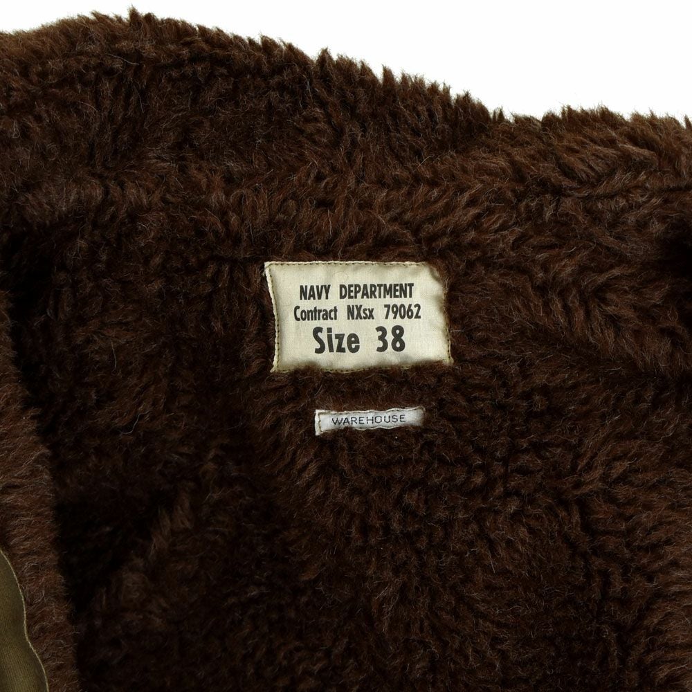 ウエアハウス (WAREHOUSE) Lot 2227 FINAL FORM OF WWⅡ 1945 N-1 WINTER JACKET KHAKI (NXSX 76062) デッキジャケット アウター コート N-1 2227