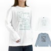 マーブルシュッド (marble SUD) frame flower L/S Tシャツ 刺繍長袖Tシャツ ロンT 01FF020225