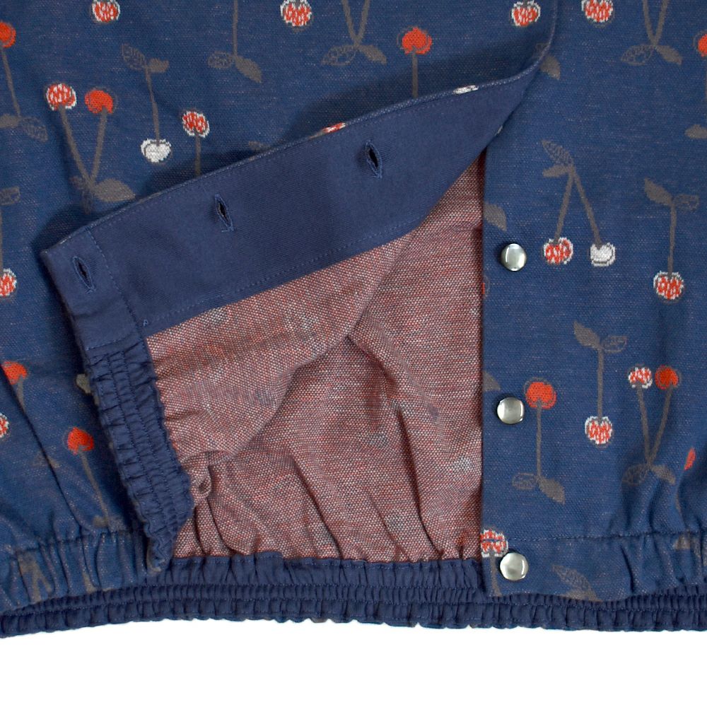 マーブルシュッド (marble SUD) cherry JQ パフカーディガン 長袖カーディガン コットンカーディガン 02FF079112