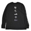 パタゴニア (PATAGONIA) メンズ ロングスリーブ ロング ウェイ ラウンド オーガニックTシャツ M’s L/S Long Way Round Organic T-Shirt プリント長袖Tシャツ ロンT 37821 INBK(Ink Black)
