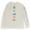 パタゴニア (PATAGONIA) メンズ ロングスリーブ ロング ウェイ ラウンド オーガニックTシャツ M’s L/S Long Way Round Organic T-Shirt プリント長袖Tシャツ ロンT 37821 UDNL(Undyed Natural)