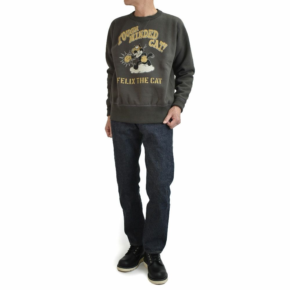 トイズマッコイ (TOYS McCOY) HEAVYWEIGHT SWEAT SHIRT FELIX THE CAT