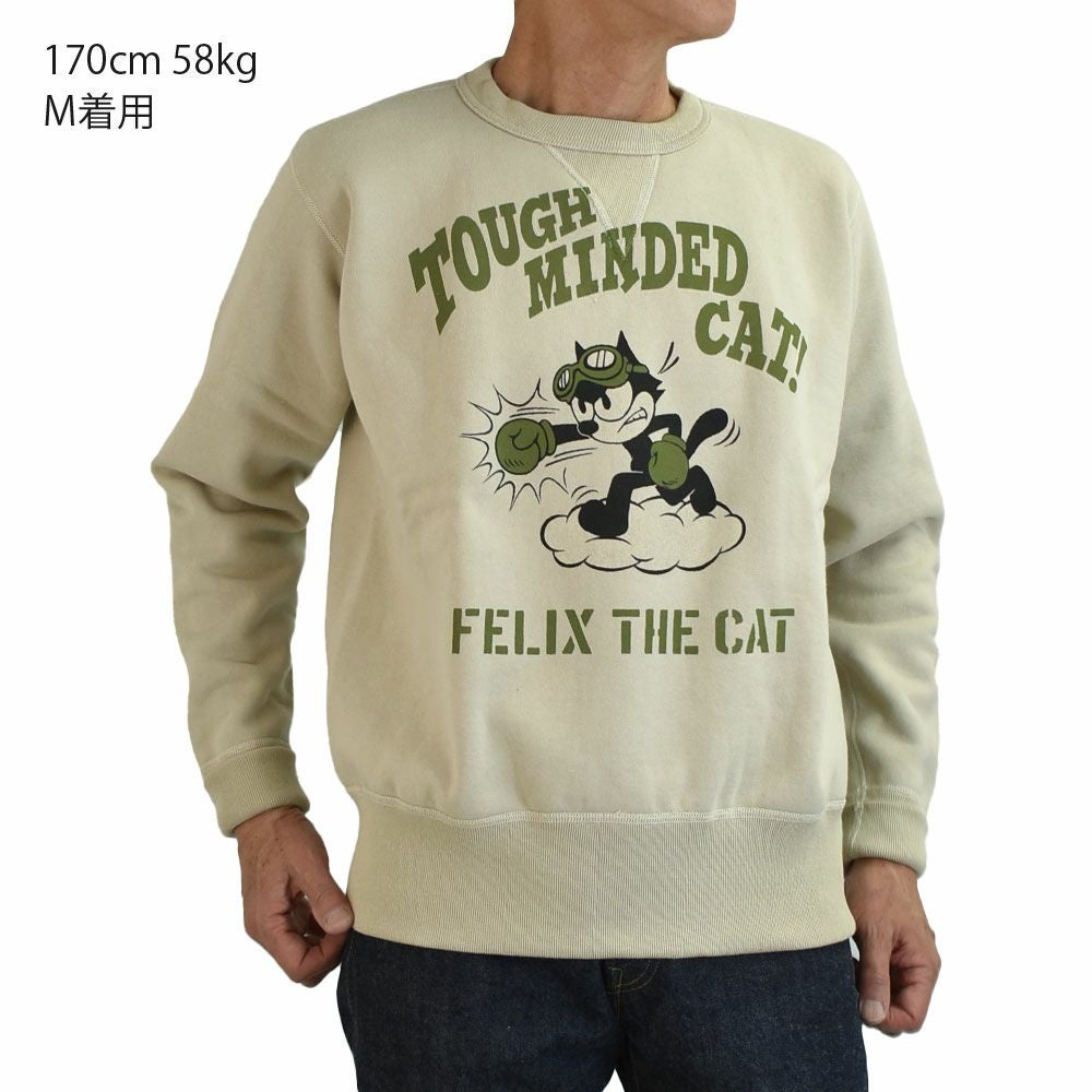 トイズマッコイ (TOYS McCOY) HEAVYWEIGHT SWEAT SHIRT FELIX THE CAT