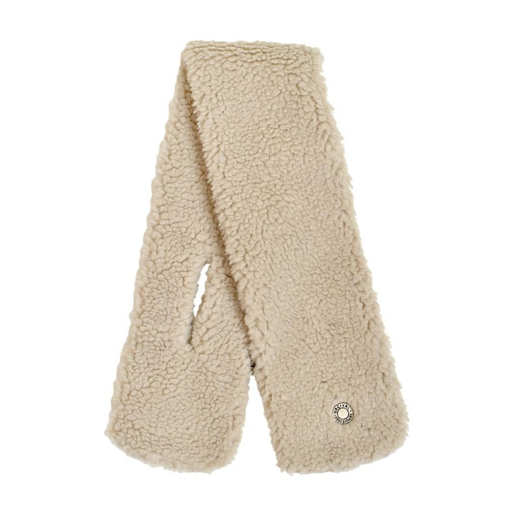 ORCIVAL ボアフリース マフラー　 BEIGE オーチバル/オーシバル (ORCIVAL) WOOL BOA SCARF ボアフリース
