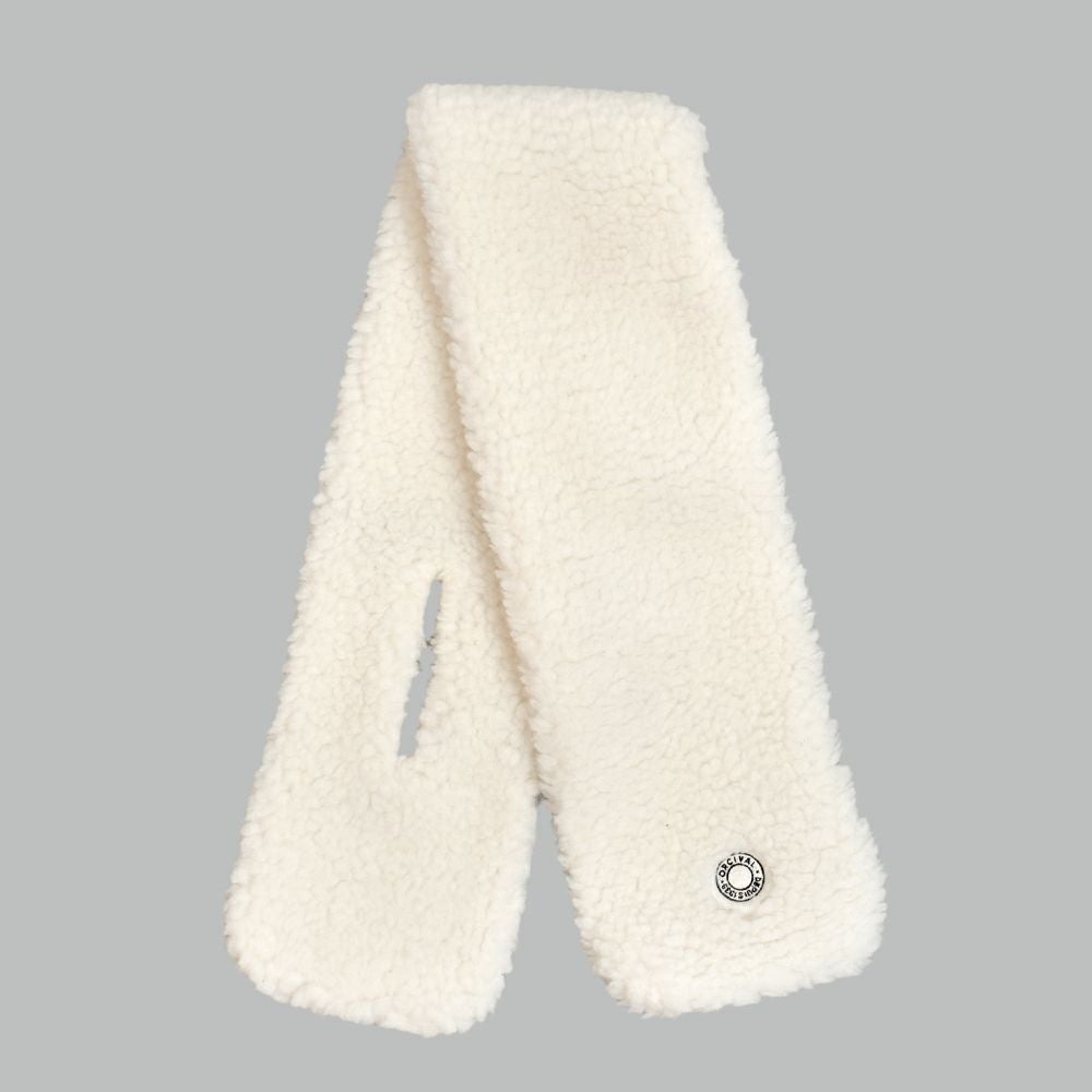 オーチバル/オーシバル (ORCIVAL) WOOL BOA SCARF ボアフリース マフラー スヌード スカーフ OR-H0262BFF IVORY