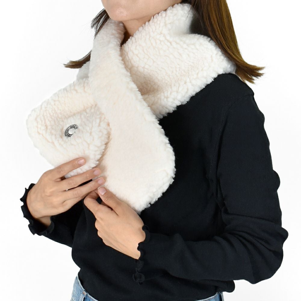 Wool boa scarf アイボリー ラップスタイル ストール 楽天市場】オーシバル/オーチバル/ORCIVAL ウールボアスカーフ ボア