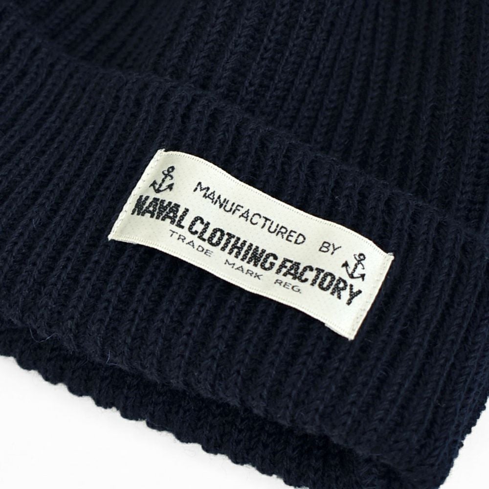 フリーホイーラーズ (FREEWHEELERS) -BKLYN NAVY YARD DRYDOCK #4- U.S. NAVY WATCH CAP U.S.NAVY UTILITY CLOTHING NAVY 帽子 ニット帽 ニットキャップ ミリタリーワッチキャップ 2537003