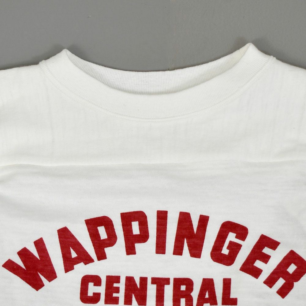 ウエアハウス (WAREHOUSE) Lot 4063 7分袖フットボールT WAPPINGER プリントTシャツ ロンT