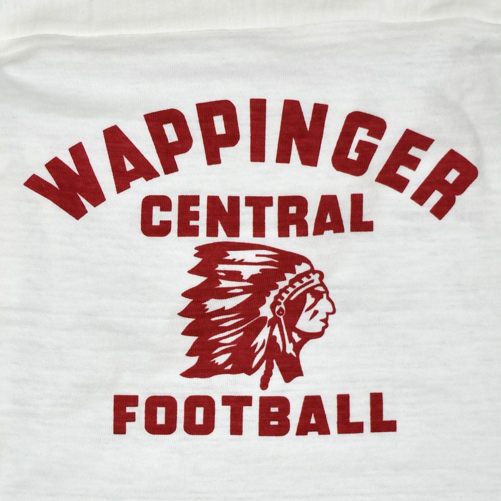 ウエアハウス (WAREHOUSE) Lot 4063 7分袖フットボールT WAPPINGER プリントTシャツ ロンT