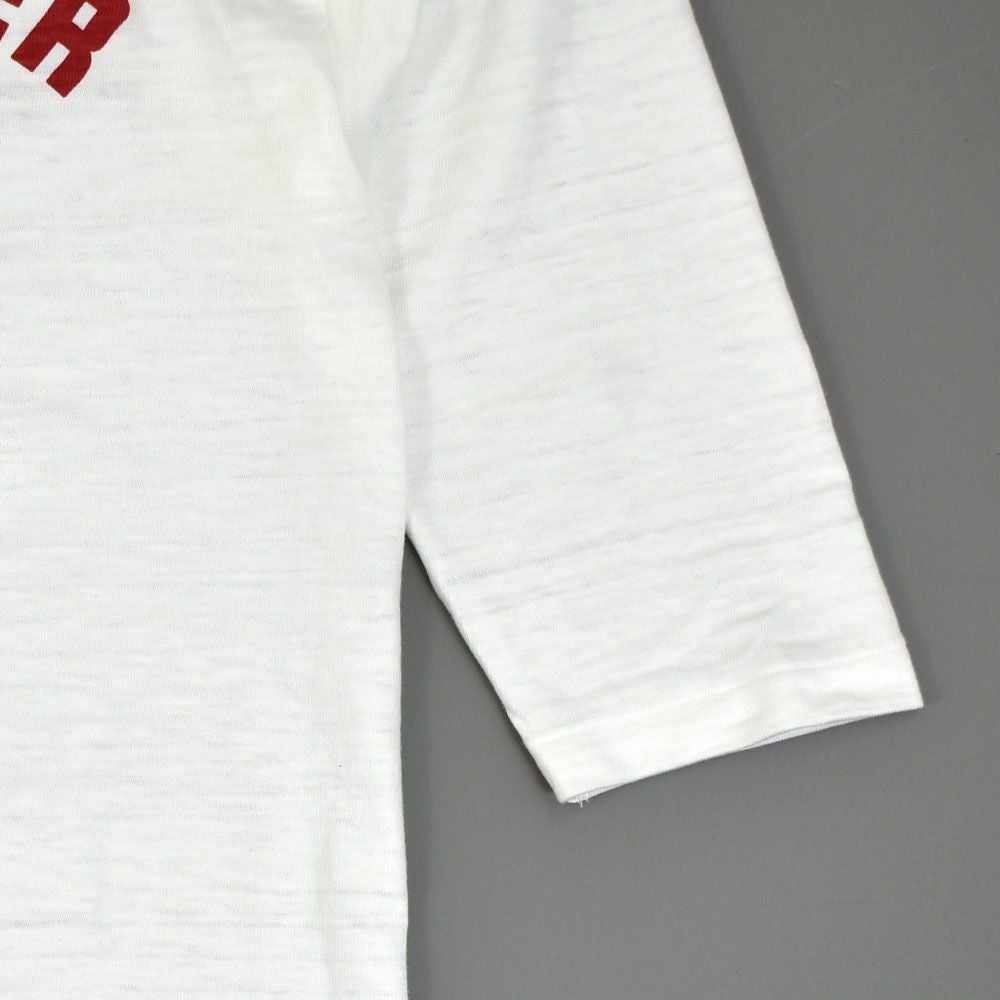 ウエアハウス (WAREHOUSE) Lot 4063 7分袖フットボールT WAPPINGER プリントTシャツ ロンT